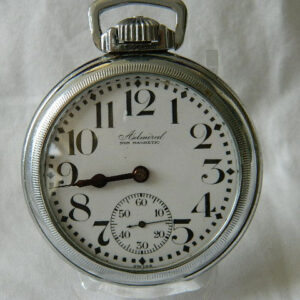 ADMIRAL NICKEL SILVER POCKET